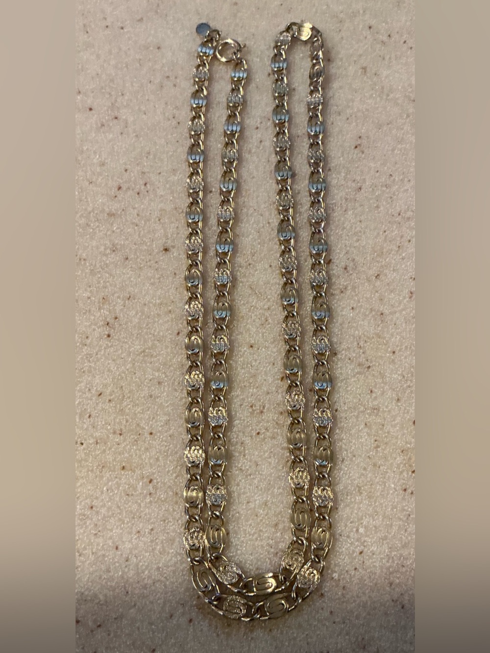 Napier Gold-Tone Single  Strand Linked Necklace